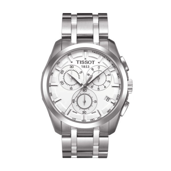 Tissot: Couturier Chronograph Luxury Swiss Men's Watch - Image 2